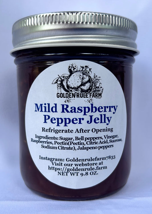 Raspberry Pepper Jelly