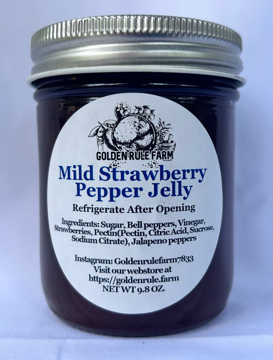Strawberry Pepper Jelly