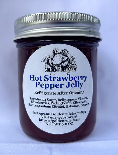 Strawberry Pepper Jelly