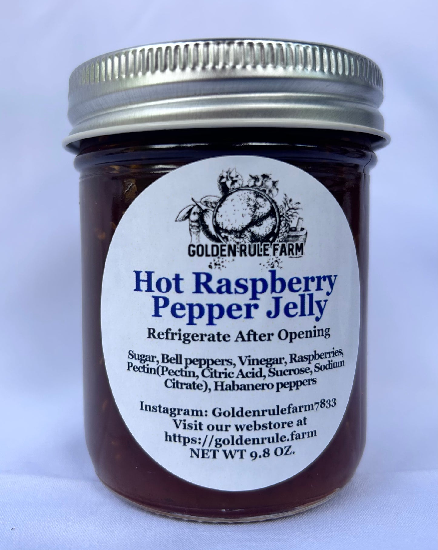 Raspberry Pepper Jelly