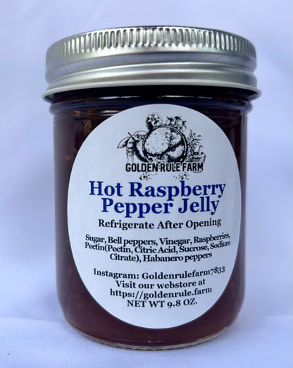 Raspberry Pepper Jelly