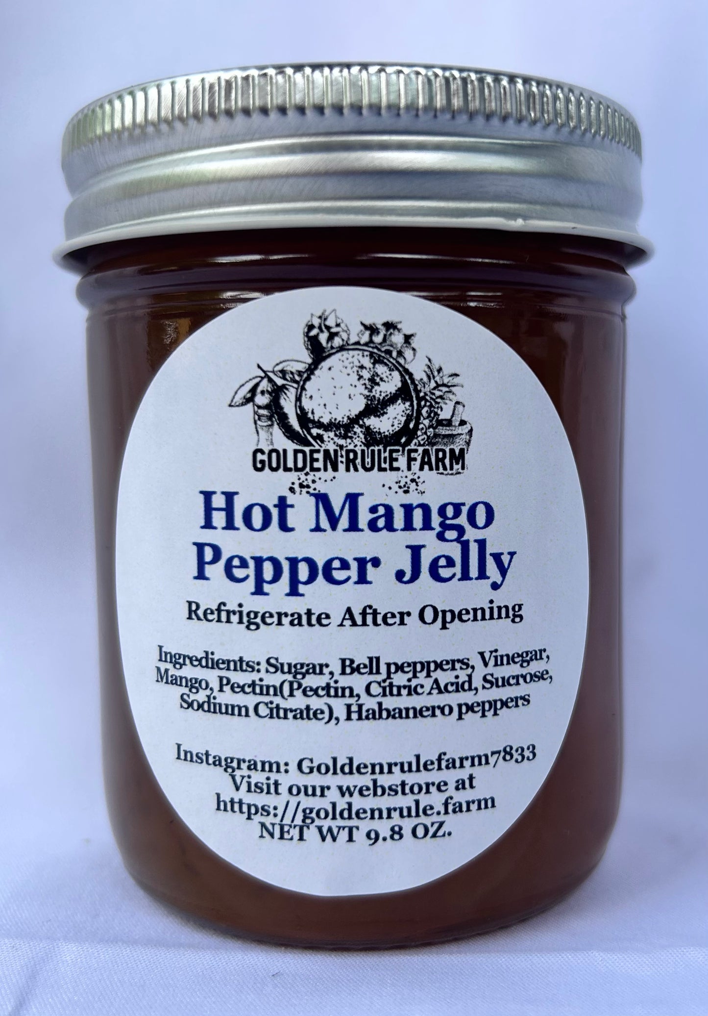 Mango Pepper Jelly