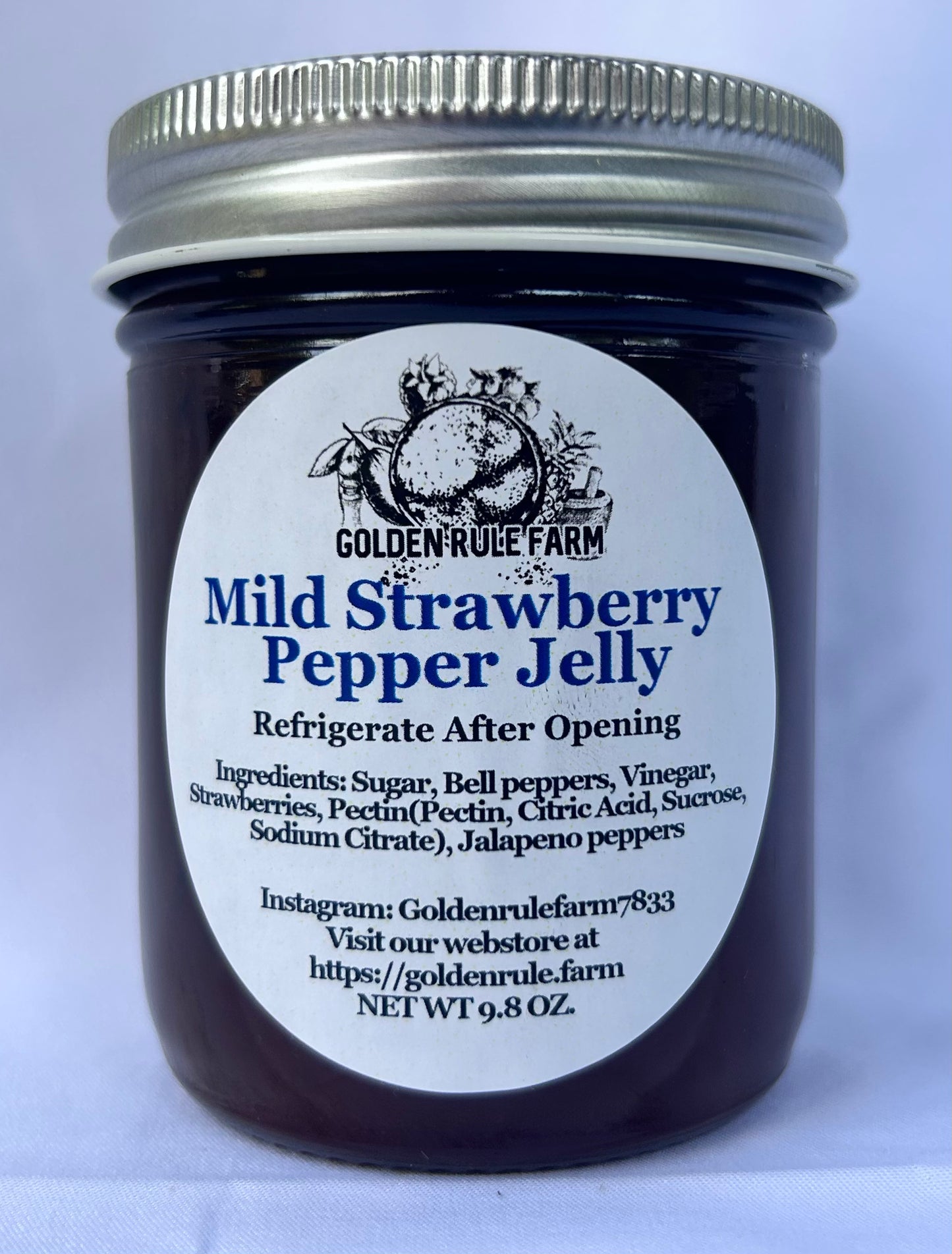 Strawberry Pepper Jelly