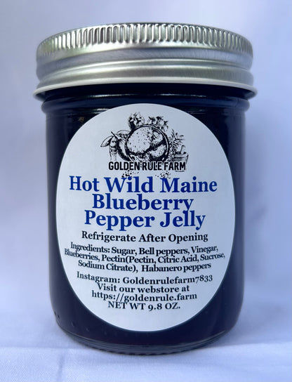 Maine Wild Blueberry Pepper Jelly