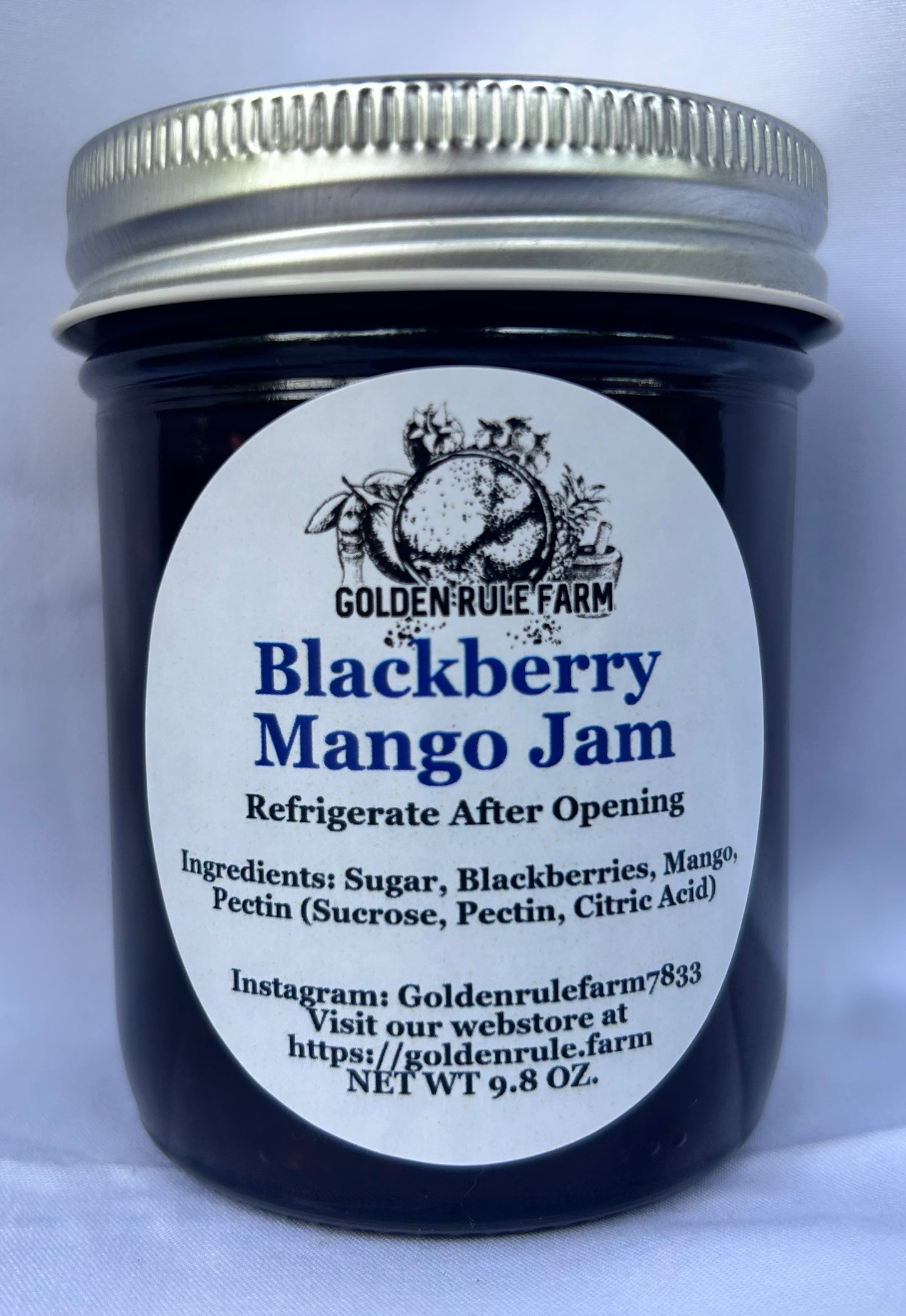 Blackberry Mango Jam