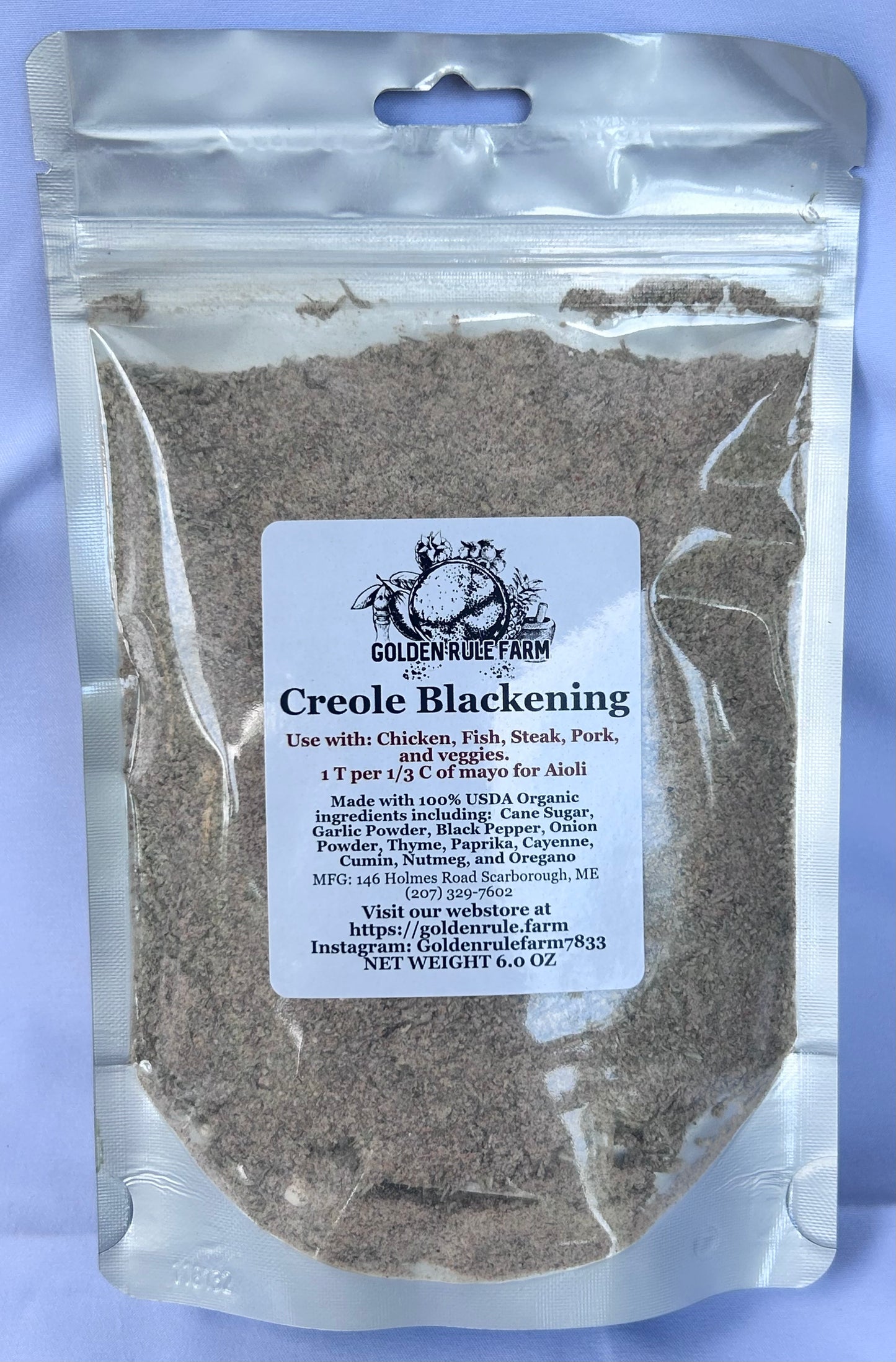 Creole Blackening Seasoning