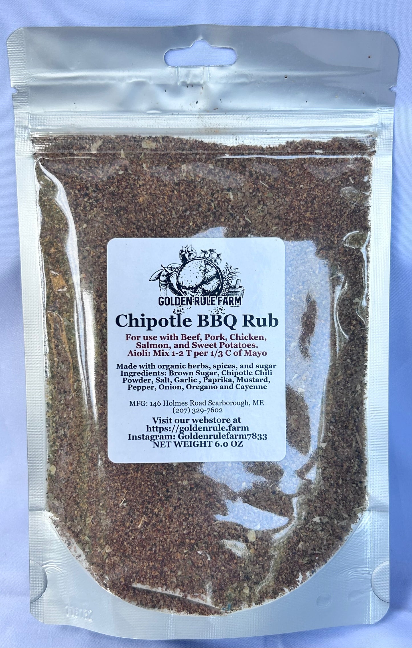 Chipotle BBQ Rub