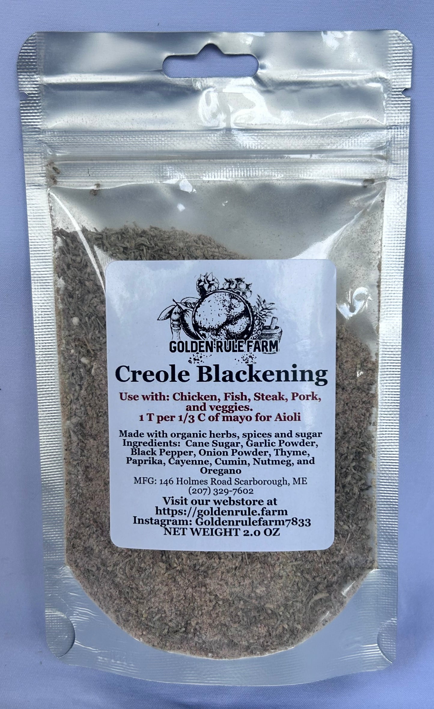 Creole Blackening Seasoning