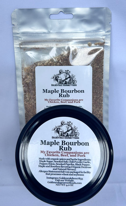 Maple Bourbon Rub