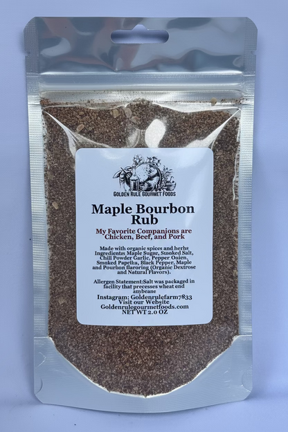 Maple Bourbon Rub