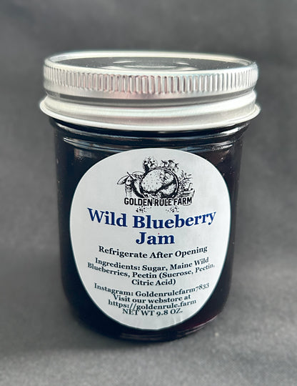 Wild Maine Blueberry Jam