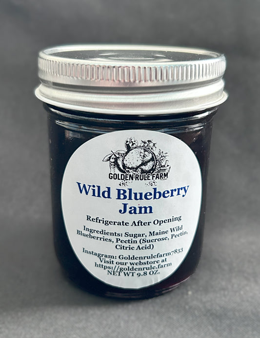 Wild Maine Blueberry Jam